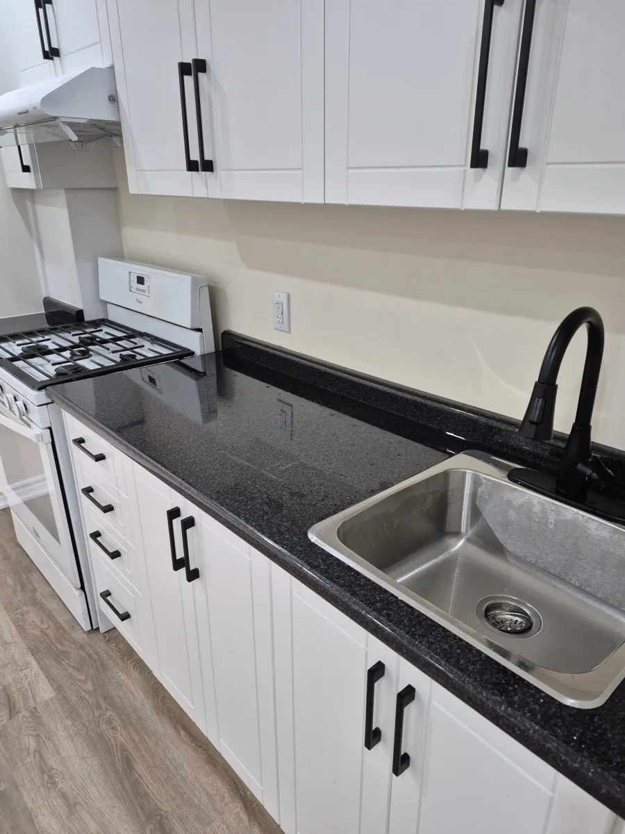Post reno kitchen cleaned 